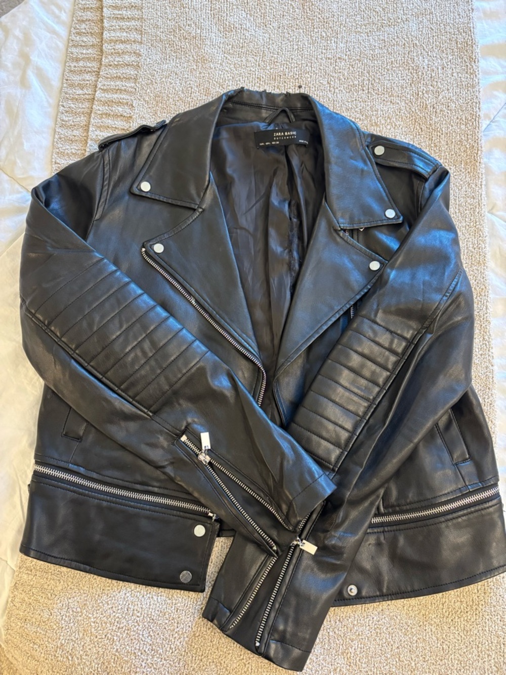 Leather jacket
